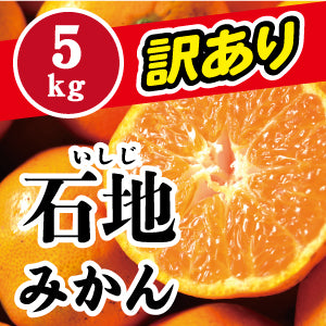 【!訳あり!限定10箱!】高糖度!甘さ抜群石地みかん5Kg