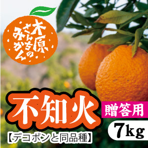 【3月上旬以降】≪贈答用≫デコが特徴!甘さとほどよい酸味が特徴『不知火』7Kg
